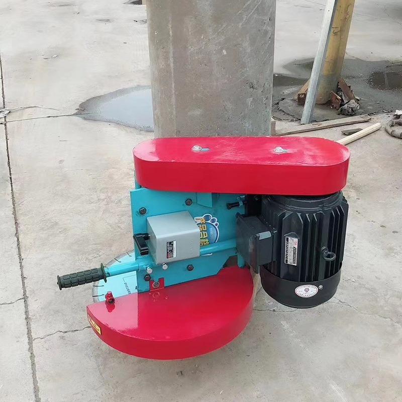 款混凝土卡箍切桩机卡箍升切桩机小型降路HNU面割机切割桩机