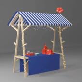 移可叠摊位展示户外棚架摆动摊架折实木促销 花车夜市集市943架子