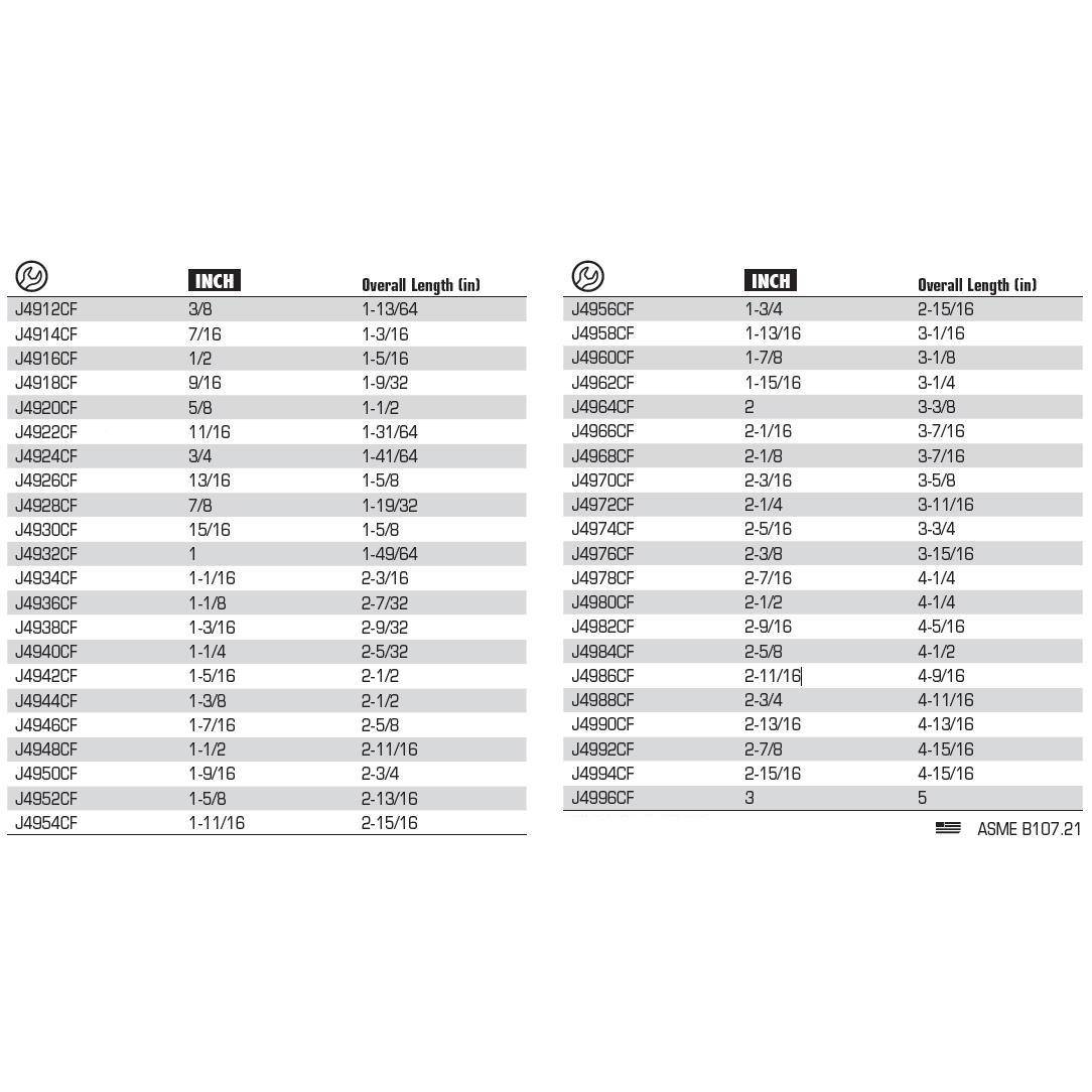 10MM系列英开制口扳制手头/8英开口扳头2-15/1YQX6寸J4994C手F