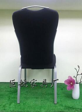 JHWTV-YB2】厅厂直批宴会摇【背椅家金属黑色面料摇背椅