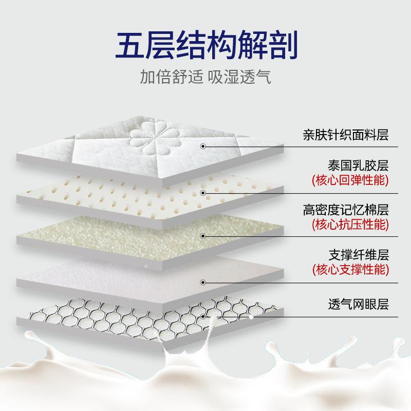 乳胶床垫软垫加厚家用榻榻米垫褥子学生宿舍单人海绵垫被垫子冬季