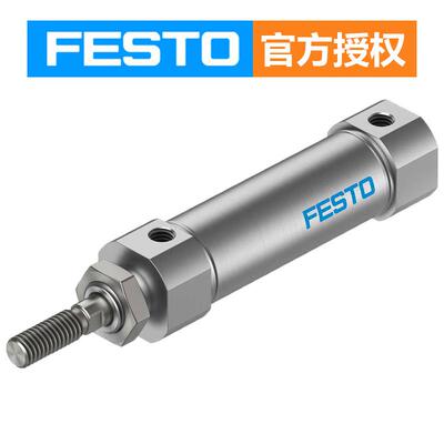 F圆ESTO紧凑柱形气缸小型气动DSNU-552活S-1-25-P-A塞杆气2缸