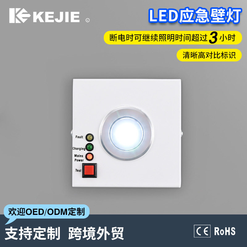 楼道步梯应急壁灯停电照明