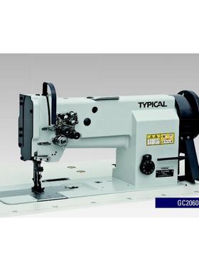 牌双G20608针厚机C20608D单双缝针电脑料综合送料剪线三同步纫机