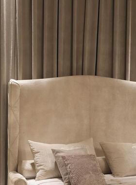 后现床01888大床港式轻奢床双人现代简约代高靠背主卧样板间2米床