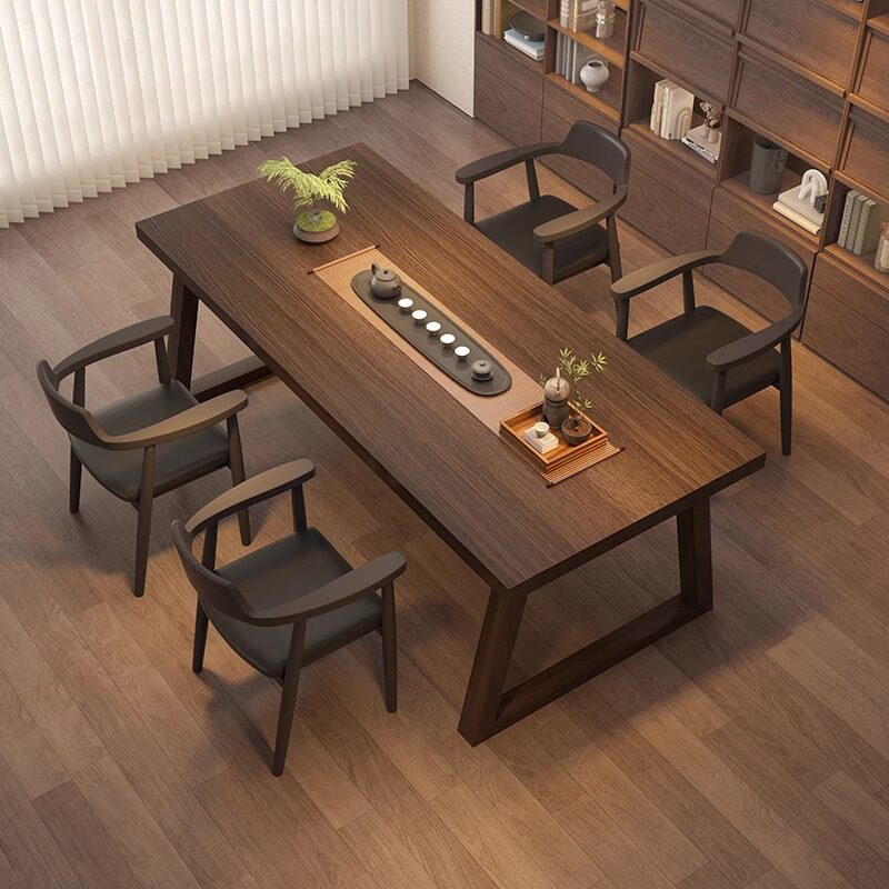 茶桌高端客厅家用喝茶桌椅办公室商用茶几2026新款会客接待泡茶桌