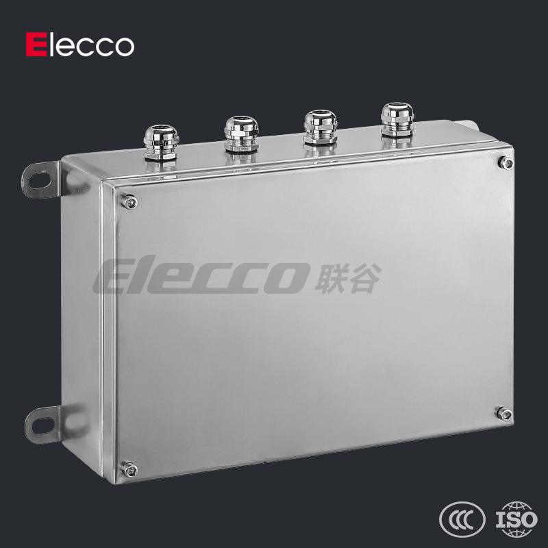 不锈钢K箱接线箱400*20IGV0*防100mm/防水接L线盒三UK端子分线盒