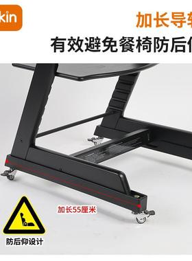 成长宝BJK椅滑s轮套件宝椅向轮带刹车tokk成长椅轮子餐椅配万件浙
