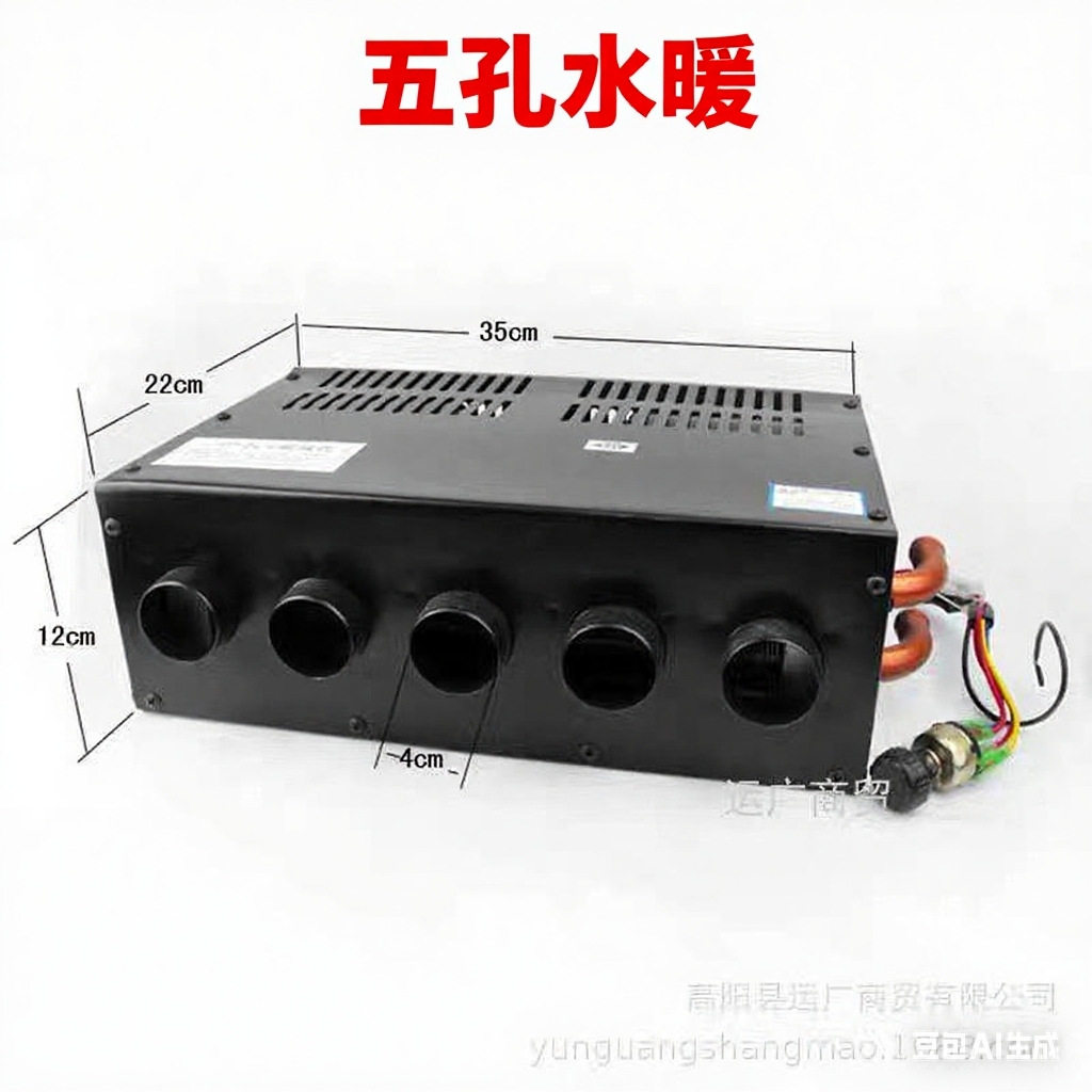 五孔大热浪车用暖风机12V/24V