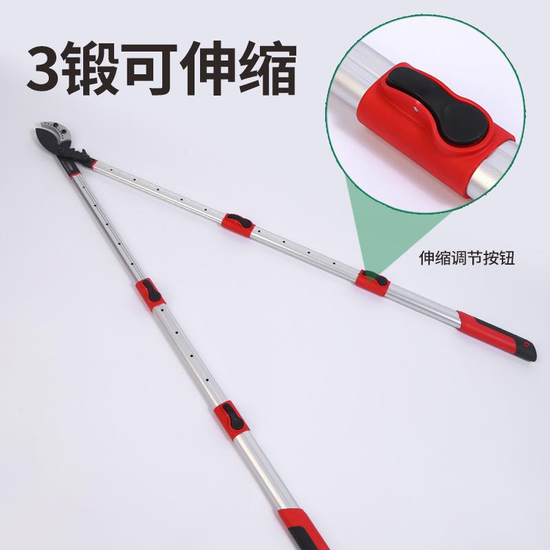 新型段伸缩粗枝剪大力剪园ULH林艺伸缩果树剪摘园果三园林剪工具