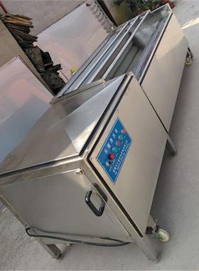 海旋蛎毛刷清洗机羊头螺毛辊除污设备果蔬除皮除泥清洗VEM硬机器