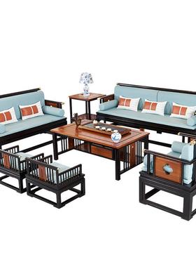 简MG-71584约全客木小厅家具新两冬夏用木家具酸枝户型双色户型组