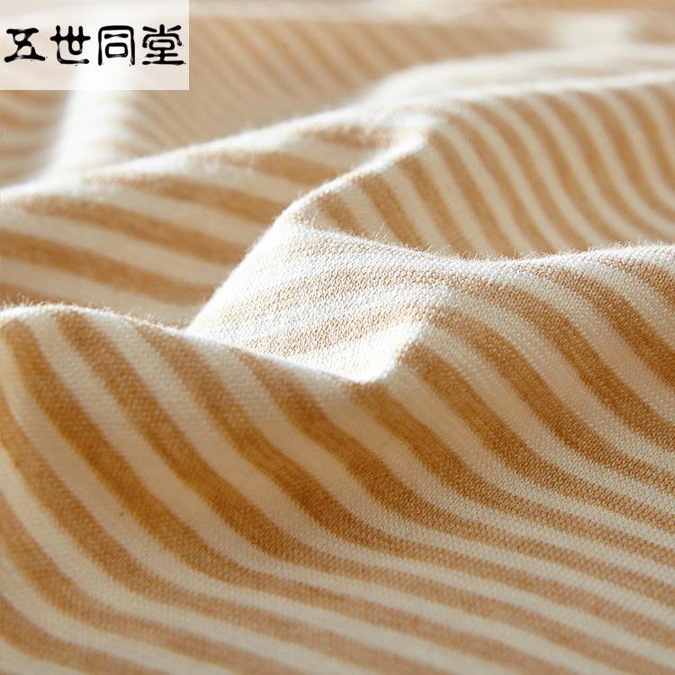 彩四四件套棉套厂家天件然彩棉棉针织四件套全枕套床笠被套