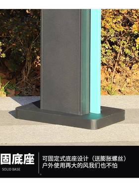 户外大号不锈钢CL-14518烟蒂灰柱落地烟灰缸式立烟灭柱烟收集器烟