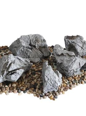 P园U仿真假石头VXA墙面道具泡沫拍摄道具林塑假雕室内造景观石舞