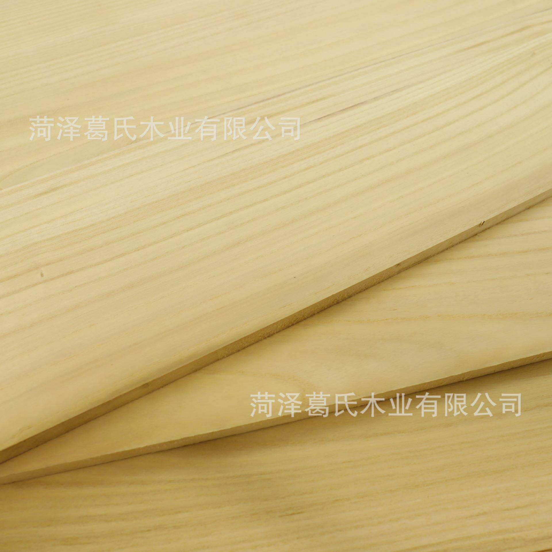 杨木直家拼板杨木拼板炭化可处理杨木具衣KQD柜大板板厂家