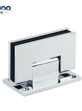 源头厂家不锈钢璃夹玻淋浴配房件玻合页璃90度ZB62110双边浴室夹