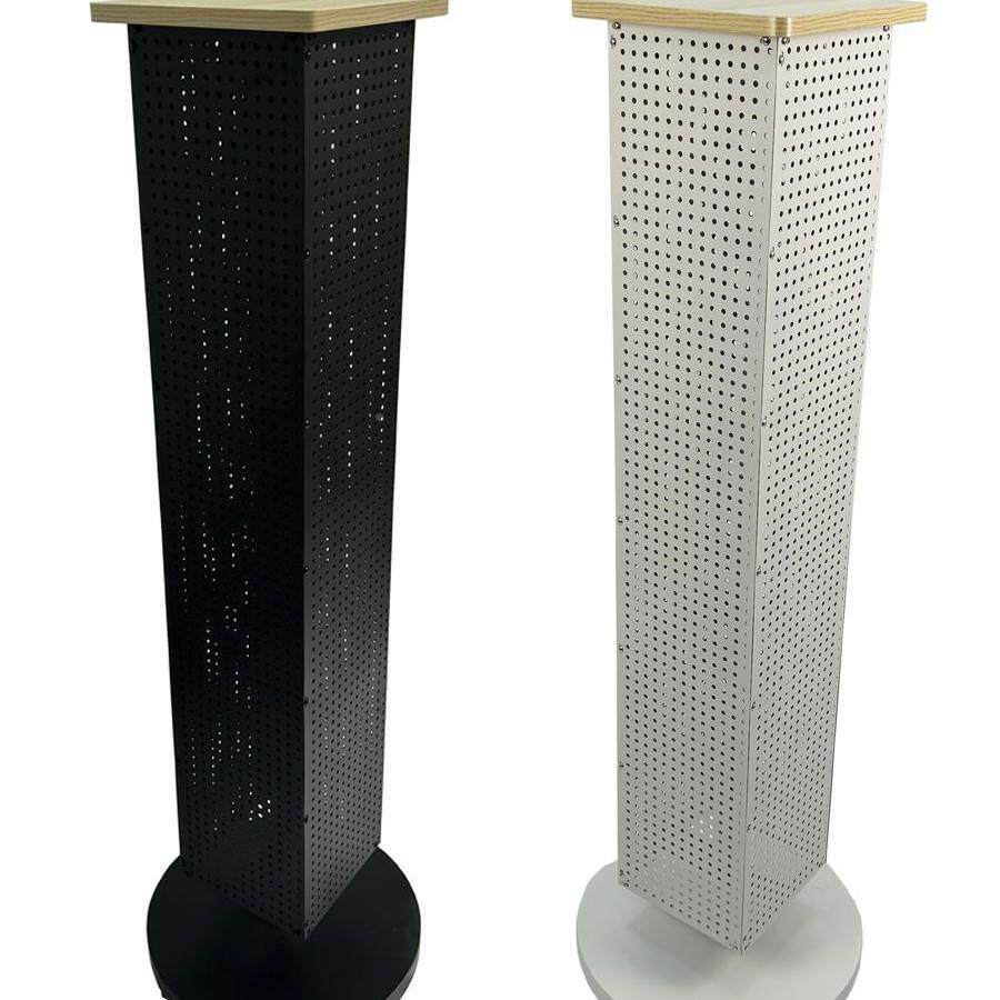 木顶四洞洞板落地旋YLW转冰箱贴钥匙扣玩具板纸饰品超面市展示贴