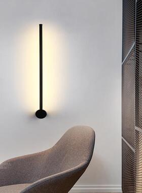 L创ED长TXJ条壁灯客厅壁房间床头墙意线直条灯现代简约厂家销