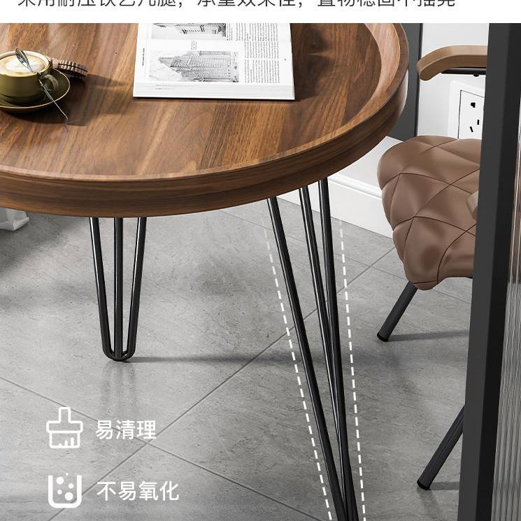 小茶几阳台小桌子置物架客厅边桌极简小圆桌床头边几网红小圆桌子