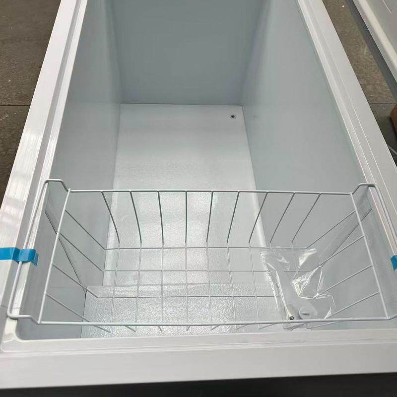 冰柜商用容量卧冰柜家用冷藏冷冻保鲜柜45双温冷柜式展示冷大冰箱