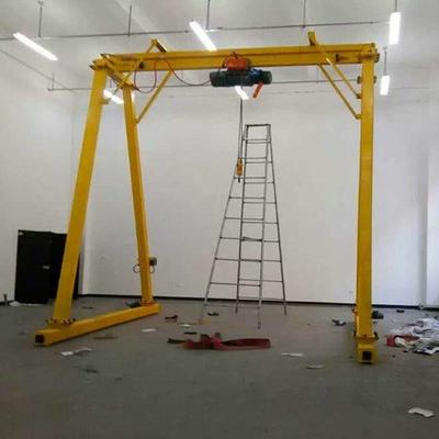 IOP龙门架工业吊装架小型梁吨电动移动龙门5吨10吨双手推式龙门吊