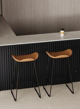 Wpd创意岩板厅迷小你型吧台桌家户用靠墙高脚桌客隔断沙发后JGI吧