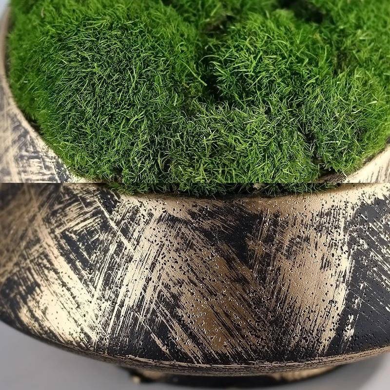 中永生青苔植物盆栽微景GVD观茶样新板房客厅书房几售楼处桌面式