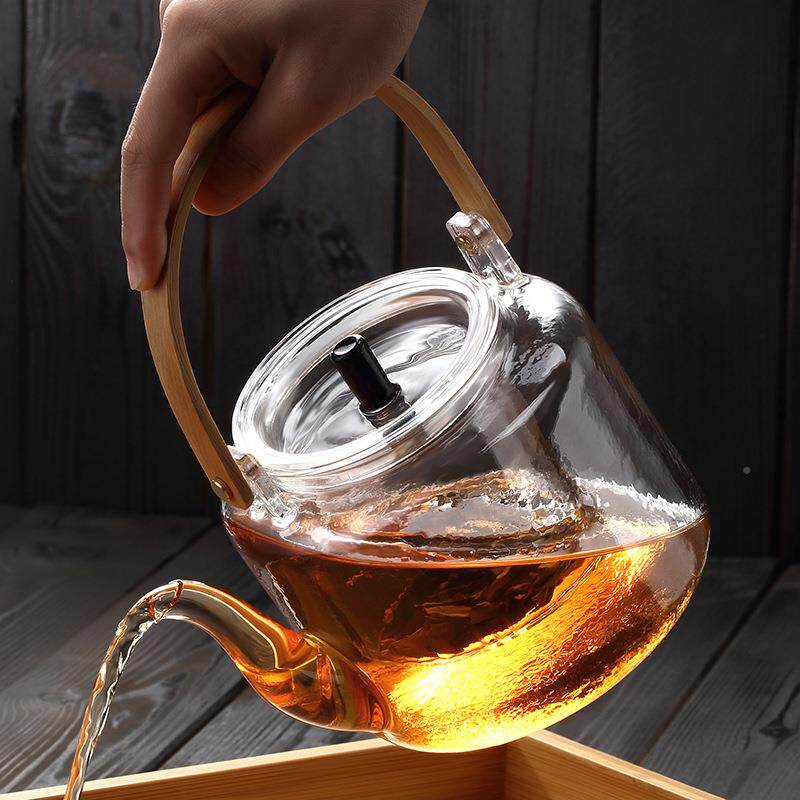 全泡玻璃烧水壶茶专用茶器电陶炉煮茶壶茶蒸茶壶茶VPT炉煮具套装