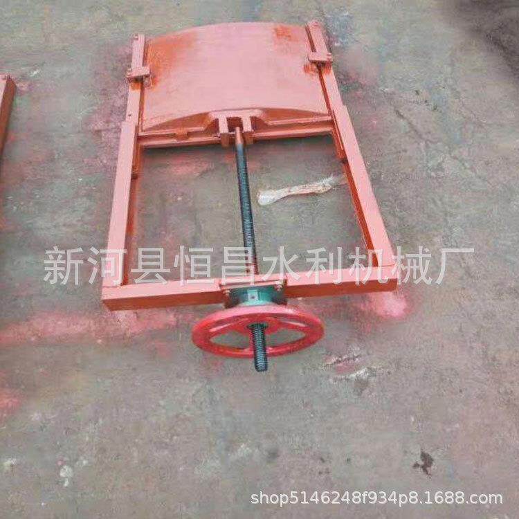 厂家销售JBT铸铁机闸一闸门钢制机闸一闸体门手轮启闭机体闸门