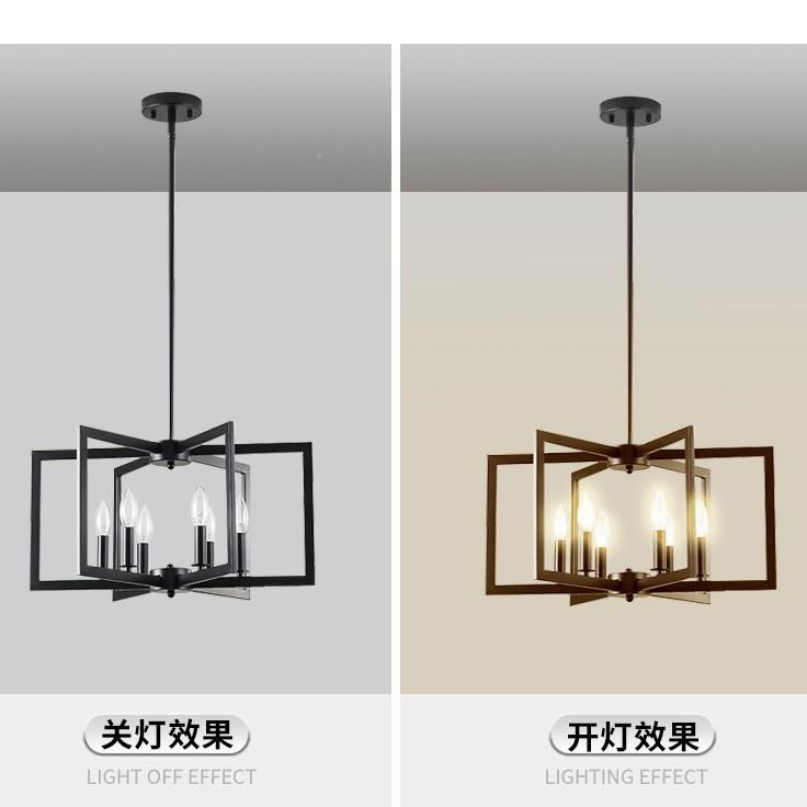 吊灯吊厅艺术多头蜡烛灯餐灯客室厅卧酒店铁艺吊灯JY-016法式吊客