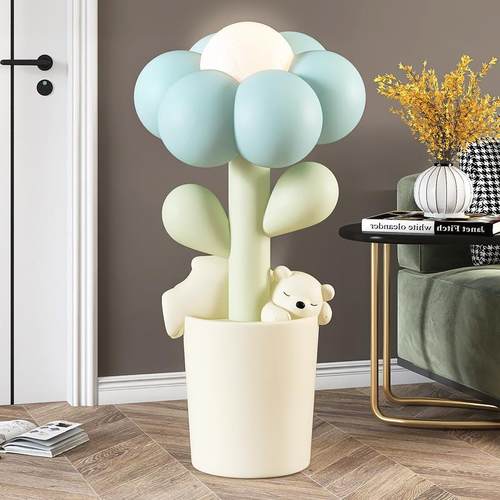 【会光】EOL客厅仿真花摆发件大型落地网红家居电柜视沙发旁卧夜