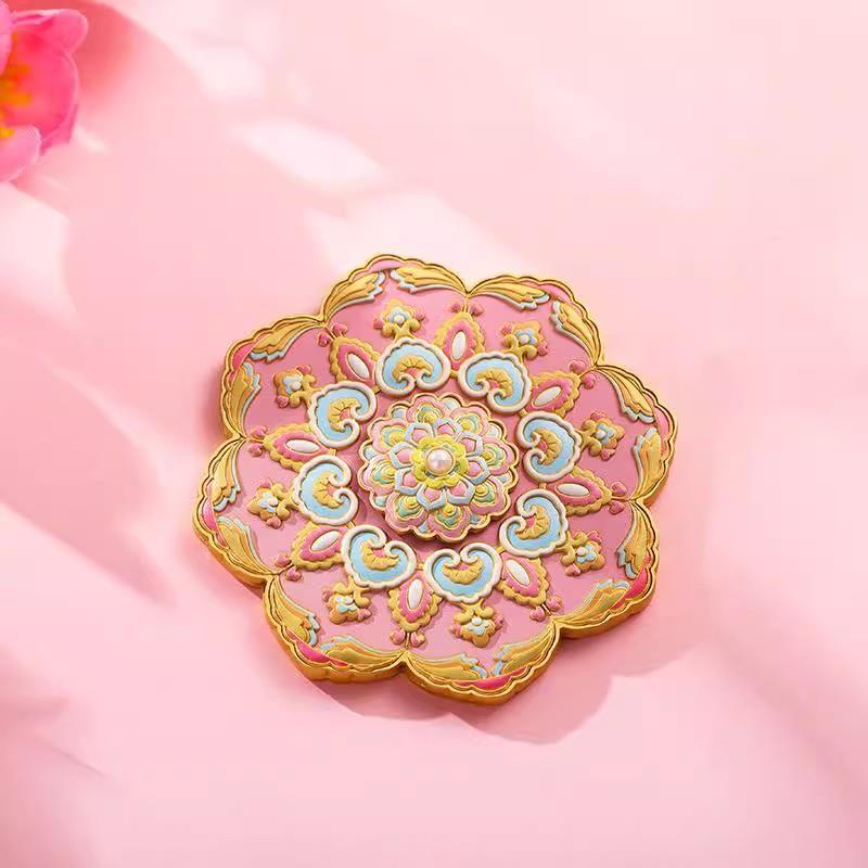 藻莫高窟馆井故宫文创小镜子洛阳博SHD物西安院古风国风随手身镜