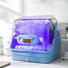 柜碗功能碗筷收纳盒JSX多家用房餐具沥水置物架装放消毒碗碟箱农