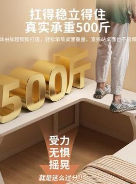 转角电脑桌桌台式简书约家用卧室易桌书架一体桌DNZ01762简学生学