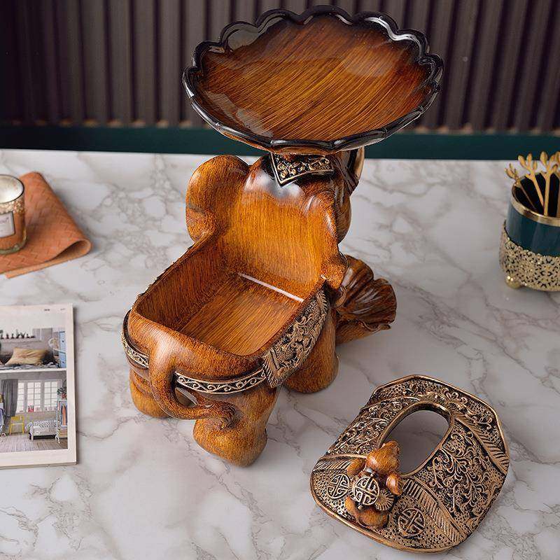 吉象多功能饰装水欧式美厅式果盘客家用纸复古纸抽1巾盒收纳盒,收纳整理,纸巾架,淘宝优惠券,粉丝福利购,淘宝优惠卷