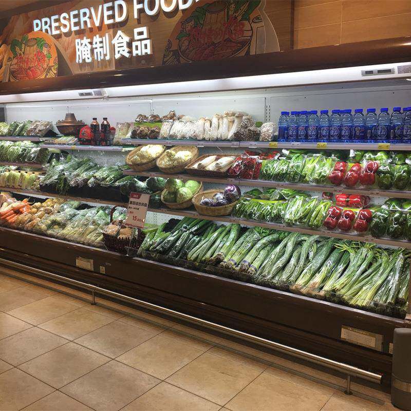 YTK三风幕柜睿水果保鲜冷藏柜饮料展示冷柜柜蔬菜麻辣烫超冰商市