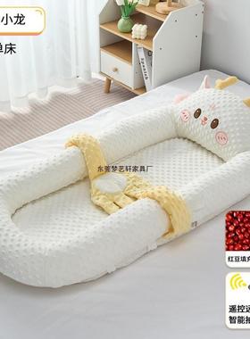 婴床儿多功拍23724新打床中床仿生睡防惊跳可移动便能携式生儿安