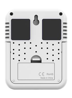 无湿摸线室内外背光温度计触电子温表橙色夜MC46无线光温度仪度带