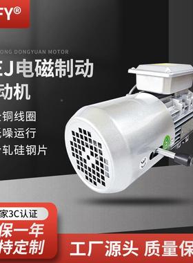 YEJ磁制动电机1动00AMM1/L2-4L极2.2KW-3千瓦立式刹电车三相电机