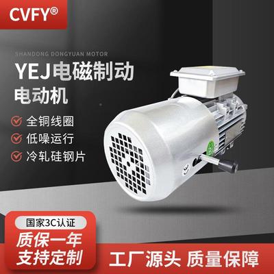 YEJ磁制动电机1动00AMM1/L2-4L极2.2KW-3千瓦立式刹电车三相电机