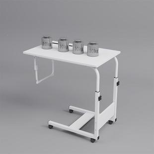 多功能懒人床头桌旋转升书桌宿简89易床可上小桌舍子床边桌可降移