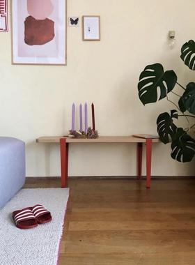 打脚桌支架桌腿办木板茶公几可移动BUH升降桌子腿孔支撑架方桌圆