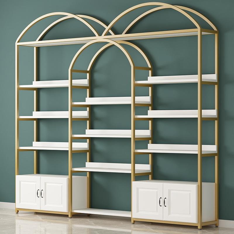 轻奢化妆品展示柜陈列置物架母婴店精品货架展示架美容院产品货柜