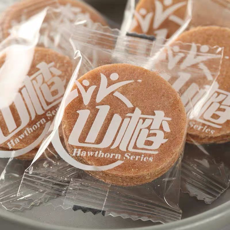 独立包装山楂片10斤山楂条果丹皮山楂汉堡条片卷干儿童散装零食