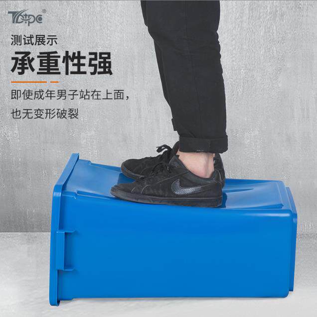 外家用垃圾桶大号房商用餐饮厨无盖方形户垃大圾LQC箱饭店专用大