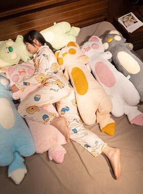 嘟嘟猫抱枕女生睡长条侧枕嘟嘟喵上枕觉头靠枕床头沙发20221013床