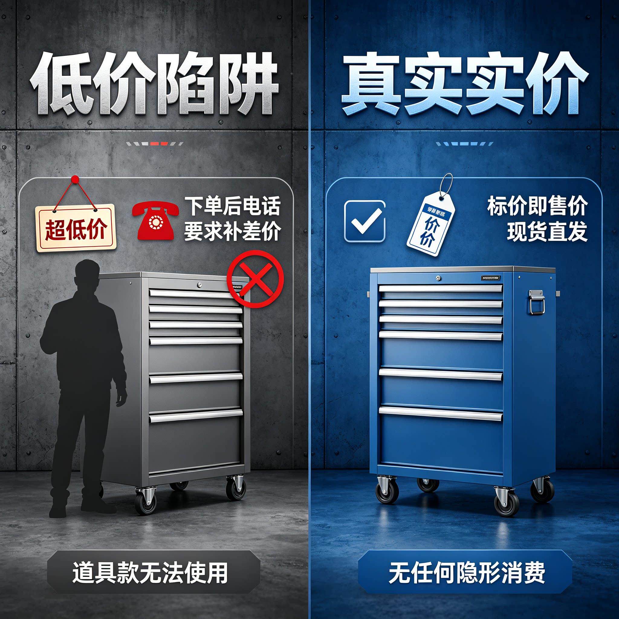 工具车工具柜移动多能小推车车间汽皮修维修柜铁五金零件工具功箱