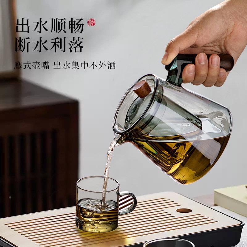 茶具套装家用玻璃泡茶壶2025新茶yx-ZHM02具泡杯高款档泡办公茶室