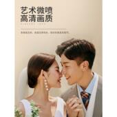 相框摆台定制婚福纱做YMQ Y照挂墙洗照片成水晶画框摆件打印全